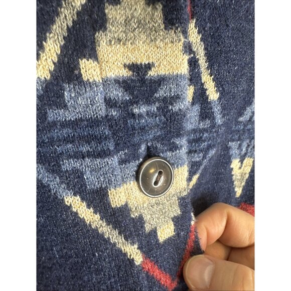 RALPH LAUREN DENIM & SUPPLY Native Ortega Shawl Collar Cardigan Women’s Size S - Picture 6 of 7